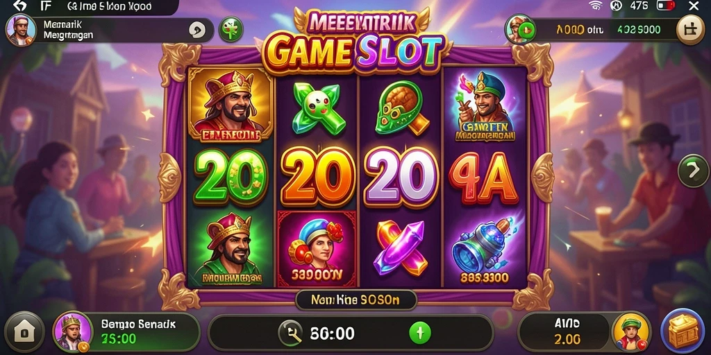 Tampilan menarik dari gameplay Slot 47F yang mendebarkan.