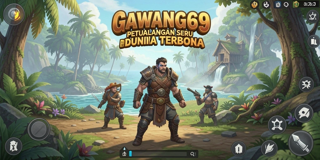 Tampilan gameplay seru dan menarik di dunia terbuka GAWANG69.