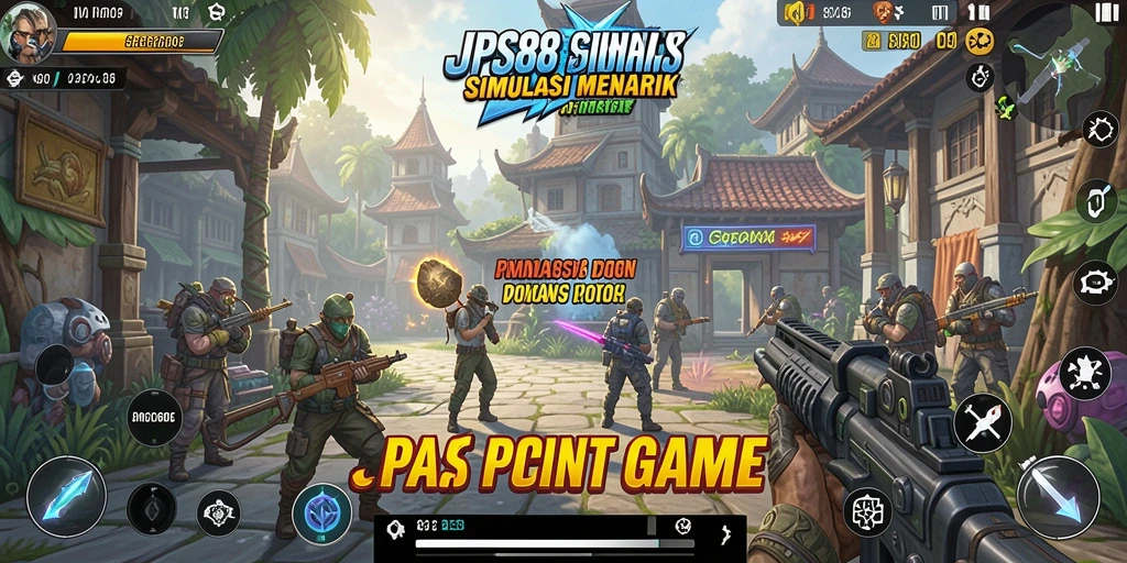 Screenshot JPS88 menampilkan gameplay simulasi yang realistis dan mendalam.