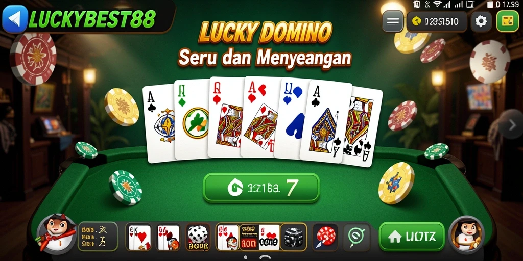 Tampilan gameplay menarik dalam LUCKYBEST88 yang seru.