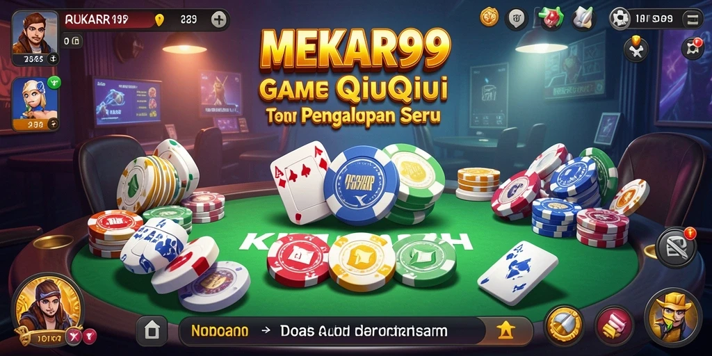 Screenshot gameplay QiuQiu yang menarik dan menantang.