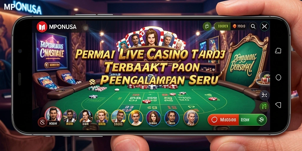 Tampilan gameplay langsung dari MPONUSA yang menegangkan dan interaktif.