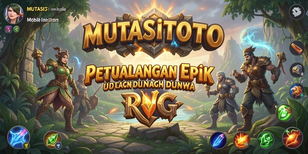 Gameplay seru di dunia fantasi MUTASITOTO yang menantang.