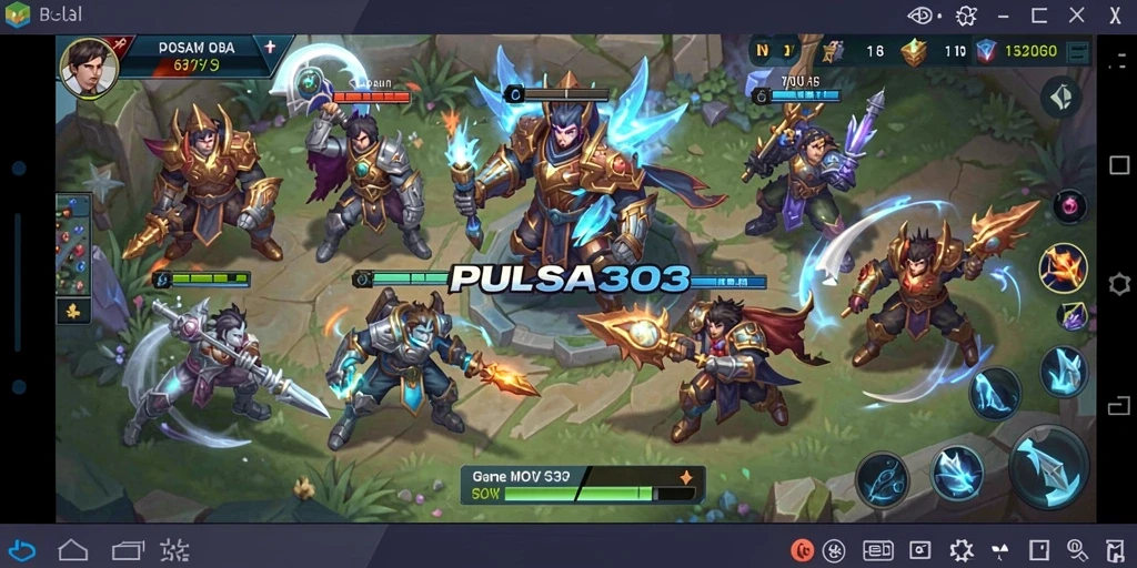 Gameplay seru di arena pertempuran PULSA303 yang penuh aksi.