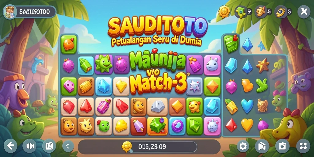 Tangkap momen seru gameplay SAUDITOTO yang penuh warna.