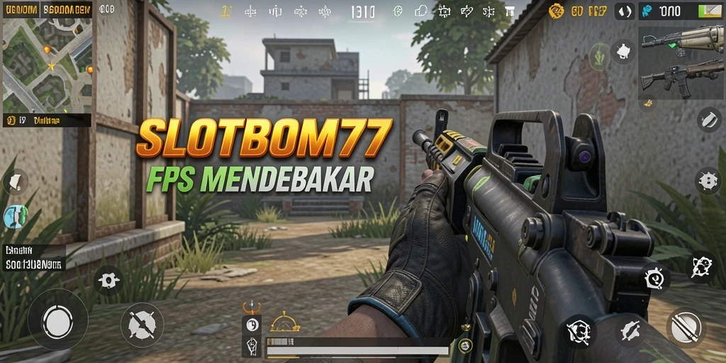 Screenshot menunjukkan aksi mendebarkan dalam pertarungan FPS.