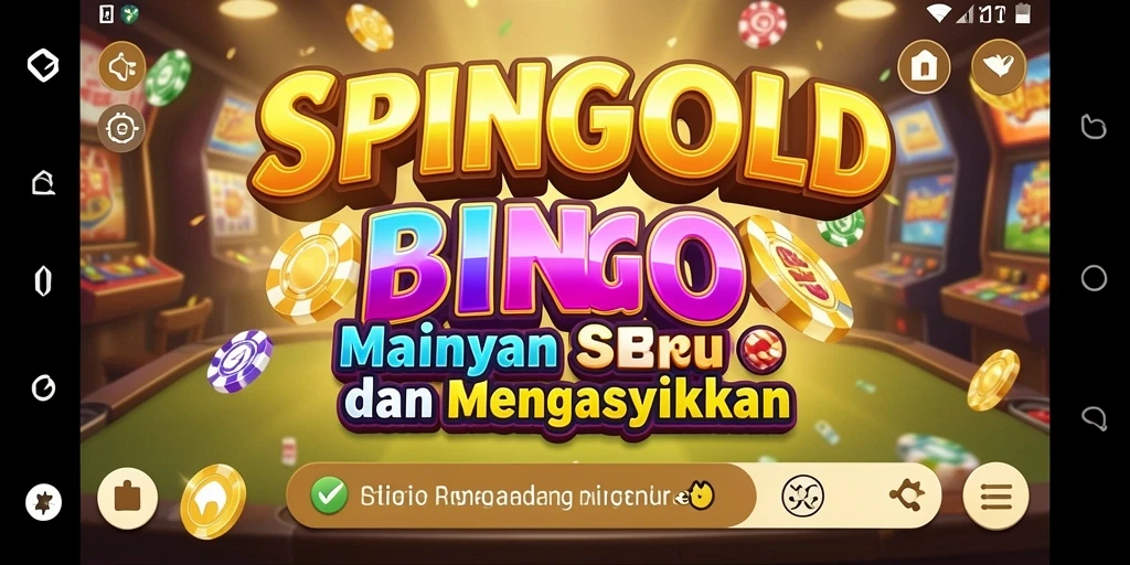 Screenshot SPINGOLD menunjukkan gameplay Bingo yang seru dan interaktif.