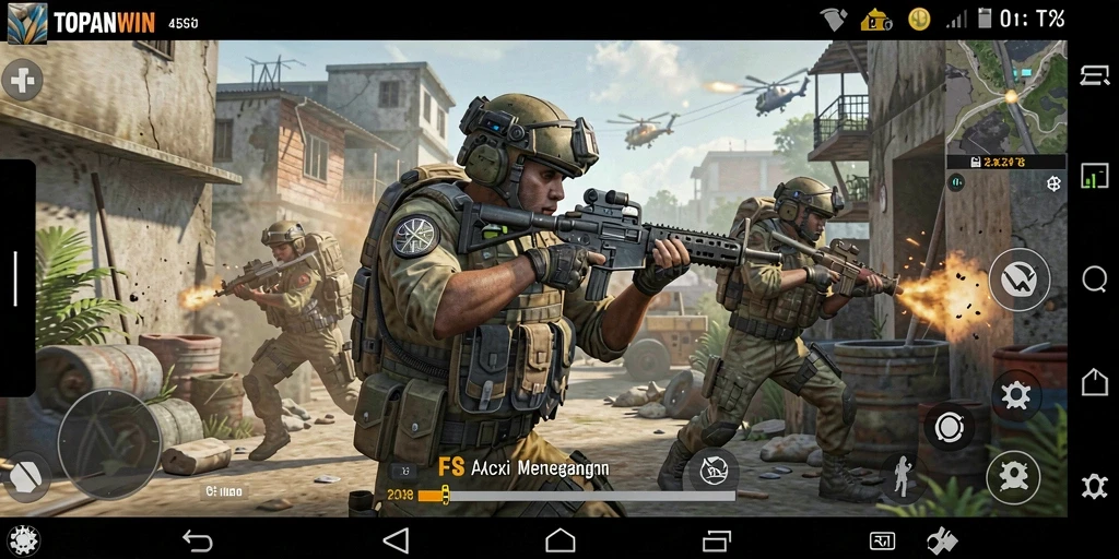 Gameplay seru dan intens di dalam <strong>TOPANWIN</strong> dengan grafis yang memukau.