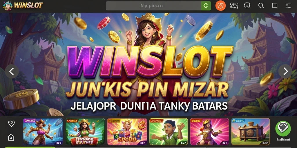 Screenshot gameplay WINSLOT menampilkan petualangan epik di dunia terbuka.
