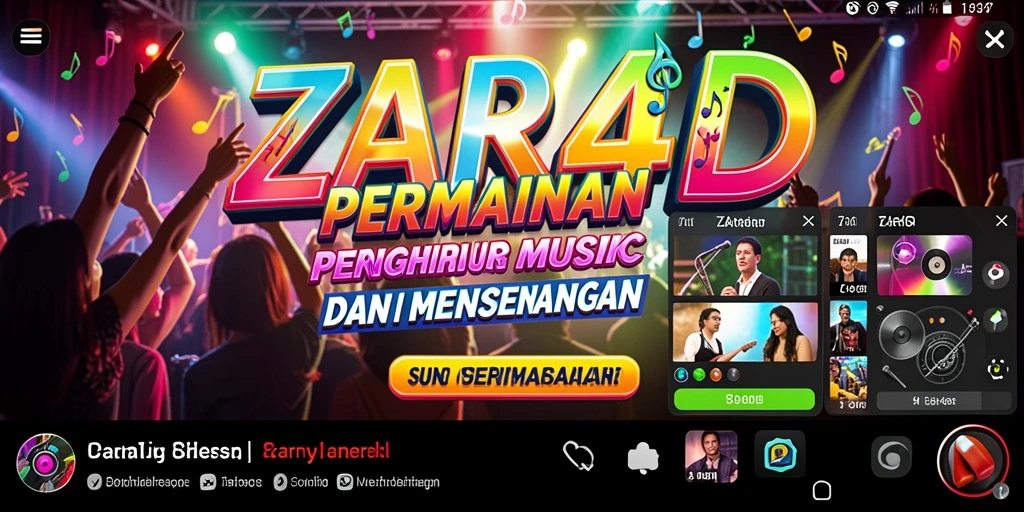 Tampilan gameplay ZARA4D yang penuh warna dan menarik.